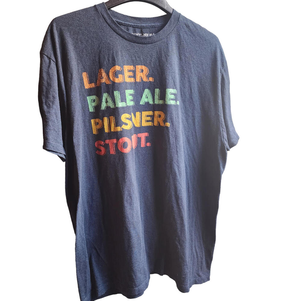 Fifth Sun Blue Lager Pale Ale Pilsner Stout t shirt - Size 2XL